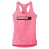 Multi-Color Sublimatable Ladies PosiCharge Electric Heather Racerback Tank Thumbnail