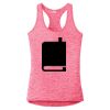 Multi-Color Sublimatable Ladies PosiCharge Electric Heather Racerback Tank Thumbnail