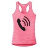 Multi-Color Sublimatable Ladies PosiCharge Electric Heather Racerback Tank Thumbnail