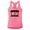 Multi-Color Sublimatable Ladies PosiCharge Electric Heather Racerback Tank Thumbnail