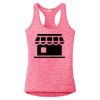 Multi-Color Sublimatable Ladies PosiCharge Electric Heather Racerback Tank Thumbnail
