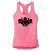 Multi-Color Sublimatable Ladies PosiCharge Electric Heather Racerback Tank Thumbnail