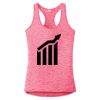Multi-Color Sublimatable Ladies PosiCharge Electric Heather Racerback Tank Thumbnail