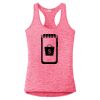 Multi-Color Sublimatable Ladies PosiCharge Electric Heather Racerback Tank Thumbnail