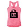 Multi-Color Sublimatable Ladies PosiCharge Electric Heather Racerback Tank Thumbnail