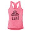 Multi-Color Sublimatable Ladies PosiCharge Electric Heather Racerback Tank Thumbnail