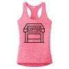 Multi-Color Sublimatable Ladies PosiCharge Electric Heather Racerback Tank Thumbnail