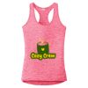 Multi-Color Sublimatable Ladies PosiCharge Electric Heather Racerback Tank Thumbnail