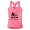 Multi-Color Sublimatable Ladies PosiCharge Electric Heather Racerback Tank Thumbnail