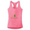 Multi-Color Sublimatable Ladies PosiCharge Electric Heather Racerback Tank Thumbnail