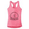 Multi-Color Sublimatable Ladies PosiCharge Electric Heather Racerback Tank Thumbnail