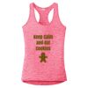 Multi-Color Sublimatable Ladies PosiCharge Electric Heather Racerback Tank Thumbnail