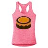 Multi-Color Sublimatable Ladies PosiCharge Electric Heather Racerback Tank Thumbnail