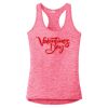 Multi-Color Sublimatable Ladies PosiCharge Electric Heather Racerback Tank Thumbnail