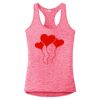 Multi-Color Sublimatable Ladies PosiCharge Electric Heather Racerback Tank Thumbnail