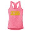 Multi-Color Sublimatable Ladies PosiCharge Electric Heather Racerback Tank Thumbnail