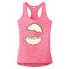Multi-Color Sublimatable Ladies PosiCharge Electric Heather Racerback Tank Thumbnail