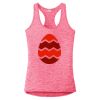 Multi-Color Sublimatable Ladies PosiCharge Electric Heather Racerback Tank Thumbnail