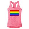 Multi-Color Sublimatable Ladies PosiCharge Electric Heather Racerback Tank Thumbnail