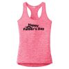 Multi-Color Sublimatable Ladies PosiCharge Electric Heather Racerback Tank Thumbnail