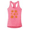 Multi-Color Sublimatable Ladies PosiCharge Electric Heather Racerback Tank Thumbnail