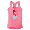 Multi-Color Sublimatable Ladies PosiCharge Electric Heather Racerback Tank Thumbnail