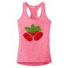 Multi-Color Sublimatable Ladies PosiCharge Electric Heather Racerback Tank Thumbnail