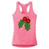 Multi-Color Sublimatable Ladies PosiCharge Electric Heather Racerback Tank Thumbnail
