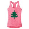 Multi-Color Sublimatable Ladies PosiCharge Electric Heather Racerback Tank Thumbnail