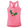 Multi-Color Sublimatable Ladies PosiCharge Electric Heather Racerback Tank Thumbnail