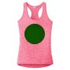 Multi-Color Sublimatable Ladies PosiCharge Electric Heather Racerback Tank Thumbnail