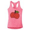 Multi-Color Sublimatable Ladies PosiCharge Electric Heather Racerback Tank Thumbnail