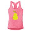 Multi-Color Sublimatable Ladies PosiCharge Electric Heather Racerback Tank Thumbnail