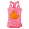Multi-Color Sublimatable Ladies PosiCharge Electric Heather Racerback Tank Thumbnail