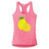 Multi-Color Sublimatable Ladies PosiCharge Electric Heather Racerback Tank Thumbnail