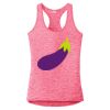 Multi-Color Sublimatable Ladies PosiCharge Electric Heather Racerback Tank Thumbnail