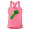 Multi-Color Sublimatable Ladies PosiCharge Electric Heather Racerback Tank Thumbnail