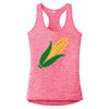 Multi-Color Sublimatable Ladies PosiCharge Electric Heather Racerback Tank Thumbnail