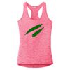 Multi-Color Sublimatable Ladies PosiCharge Electric Heather Racerback Tank Thumbnail