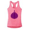 Multi-Color Sublimatable Ladies PosiCharge Electric Heather Racerback Tank Thumbnail