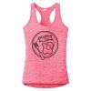 Multi-Color Sublimatable Ladies PosiCharge Electric Heather Racerback Tank Thumbnail
