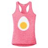 Multi-Color Sublimatable Ladies PosiCharge Electric Heather Racerback Tank Thumbnail