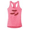 Multi-Color Sublimatable Ladies PosiCharge Electric Heather Racerback Tank Thumbnail