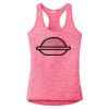 Multi-Color Sublimatable Ladies PosiCharge Electric Heather Racerback Tank Thumbnail