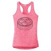 Multi-Color Sublimatable Ladies PosiCharge Electric Heather Racerback Tank Thumbnail