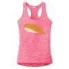 Multi-Color Sublimatable Ladies PosiCharge Electric Heather Racerback Tank Thumbnail