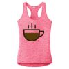 Multi-Color Sublimatable Ladies PosiCharge Electric Heather Racerback Tank Thumbnail