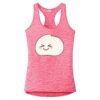 Multi-Color Sublimatable Ladies PosiCharge Electric Heather Racerback Tank Thumbnail