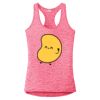 Multi-Color Sublimatable Ladies PosiCharge Electric Heather Racerback Tank Thumbnail