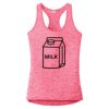 Multi-Color Sublimatable Ladies PosiCharge Electric Heather Racerback Tank Thumbnail